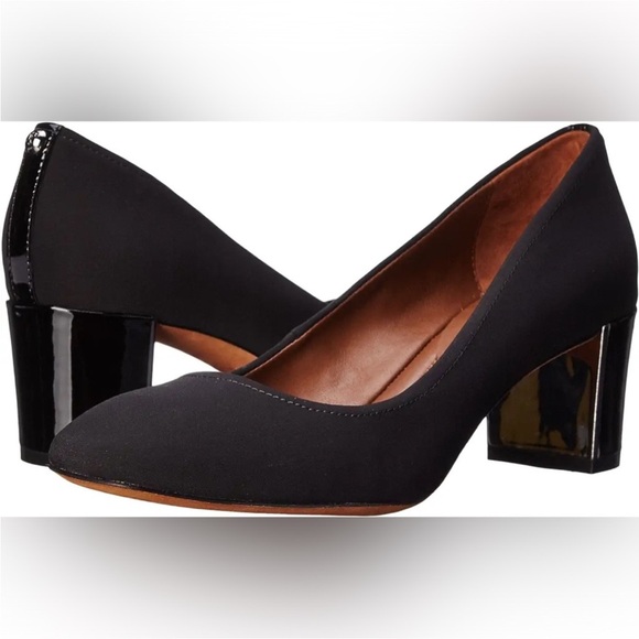 Donald J. Pliner Shoes - Donald Pliner Stephani pointed toe pumps with block heel Black Size 7.5